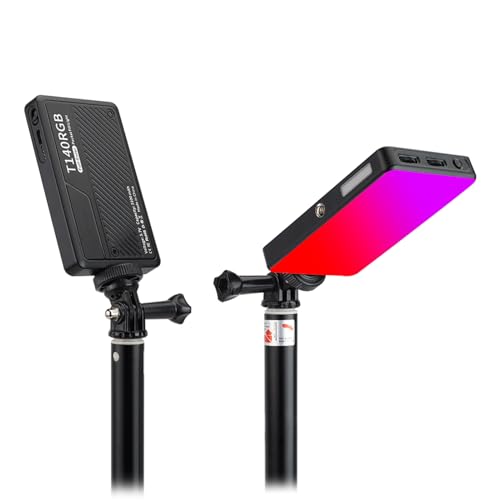 Tragbares LED-Kamera Licht mit 0-360 Farb Füll Licht CRI 95 20 Szenen Modi, 3100mAh Wiederauf Ladbare Fotografie Beleuchtung, Leicht Gewicht für Reise-und Outdoor-Fotografie Tragbares LED-Kamera Licht mit 0-360 Farb Füll Licht CRI 95 20 Szenen Modi, 3100mAh Wiederauf Ladbare Fotografie Beleuchtung, Leicht Gewicht für Reise-und Outdoor-Fotografie von Luocute