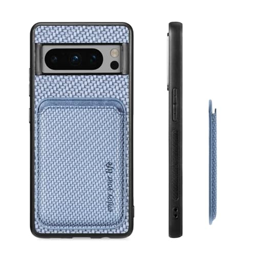 Luoiwei Case for Google Pixel 7A Hülle Compatible with Magsafe mit Wallet Card Holder, 2in1 Aramid Fibre Pattern, Dünn Magnetic Removable Silicone Protective Case, Slim Cover, kameraschutz, Blue Luoiwei Case for Google Pixel 7A Hülle Compatible with Magsafe mit Wallet Card Holder, 2in1 Aramid Fibre Pattern, Dünn Magnetic Removable Silicone Protective Case, Slim Cover, kameraschutz, Blue von Luoiwei