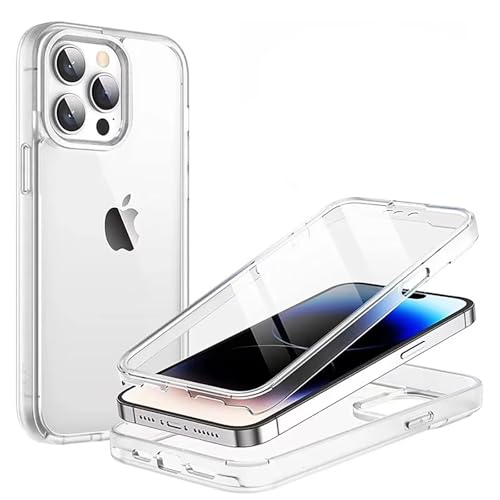 Luoiwei Case for Redmi 13C Hülle,360 Grad Silikon Fullbody Protective Case,Double Sided Soft TPU komplettschutz Scratch-Resistant Thin Transparent Screen Protector Handyhülle,Clear Luoiwei Case for Redmi 13C Hülle,360 Grad Silikon Fullbody Protective Case,Double Sided Soft TPU komplettschutz Scratch-Resistant Thin Transparent Screen Protector Handyhülle,Clear von Luoiwei