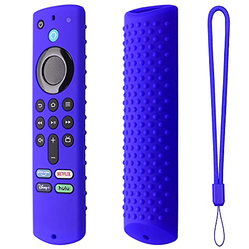 Luoji Silikon Hülle Schutzhülle, Fernbedienung TV Schutzhülle, Remote Hülle rutschfeste Stoßfeste Schutz Case Cover Für Fernbedienung TV, Für Fire-TV-Stick 4k ax von Luoji