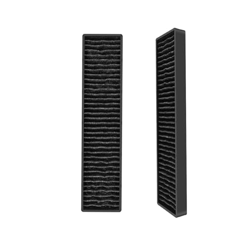 2 Stück 5230W1A003A Mikrowellen-Holzkohlefilter, kompatibel mit LG Kenmore Mikrowellen-Aktivkohle-Luftfilter AP4439398 AH3527523 PS3527523 von Luojiedejinbiao