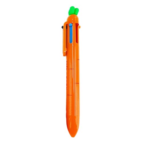 Luojuny Gelschreiber Press Design Stift Signierstift Kreativer Kugelschreiber in Karottenform 6 Farben Einziehbarer Stift Glattes Schreiben Schreibwarenstift für die Schule Karotten-Set Luojuny Gelschreiber Press Design Stift Signierstift Kreativer Kugelschreiber in Karottenform 6 Farben Einziehbarer Stift Glattes Schreiben Schreibwarenstift für die Schule Karotten-Set von Luojuny