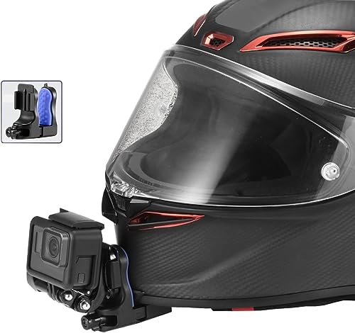Lupholue Motorradhelm Kinnhalterung Compatible with GoPro Hero 13, 12, 11, 10, 9, 8, 7, (2018), 6 5 4 3, Hero Black, Session, Xiaomi Yi, SJCAM von Lupholue
