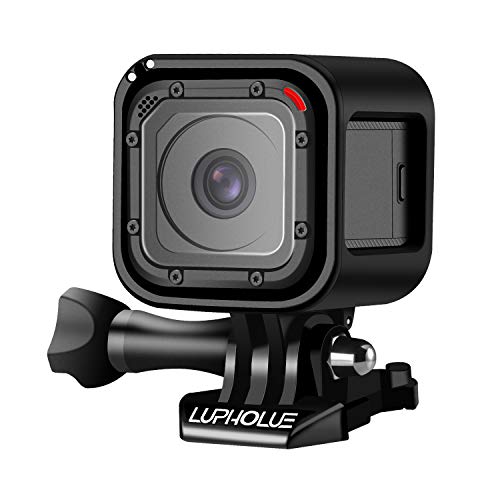 Lupholue Schutzgehäuse-Rahmenabdeckung Skelettgehäuse mit Schnalle und Daumenschraube Compatible with GoPro Hero 5/4 Session von Lupholue