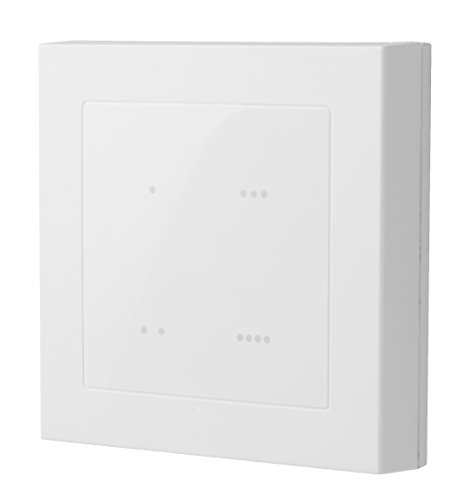 LUPUSEC 12102 Szenarienschalter V2 für XT Smarthome Alarmanlagen (außer XT1), 4 Touchbuttons mit LED-Anzeige, batteriebetrieben, löst Szenario bis 5 Automationsbefehle aus, Weiß, 84 x 84 x 18 mm von Lupus Electronics