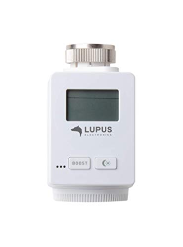 Lupus Electronics 12130 Lupus Heizkörperthermostat V2 für die XT Alarmanlagen (Funk Heizungssteuerung, Smarthome Thermostat) von Lupus Electronics