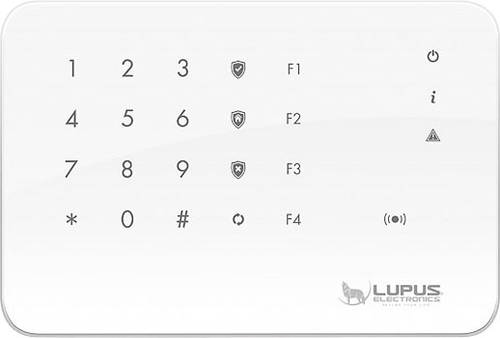 LUPUSEC Funk Codetastatur Keypad V2 von Lupus