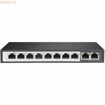 Lupus LUPUS - 10 Kanal Gigabit PoE Switch Lupus LUPUS - 10 Kanal Gigabit PoE Switch von Lupus