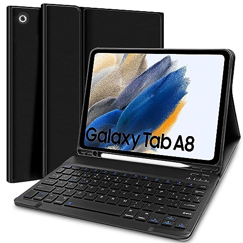 Lupxiu Schutzhülle für Samsung Galaxy Tab A8, spanische Tastatur von Lupxiu