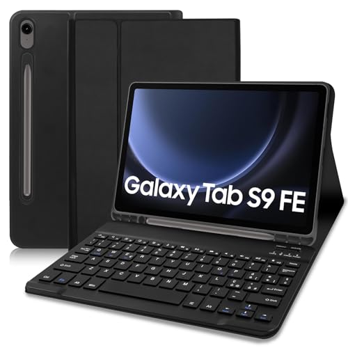Lupxiu Tastatur Hülle für Samsung Tab S9 FE 10.9 Zoll/Tab S9 11 Zoll 2023 Tablet von Lupxiu