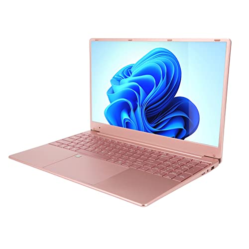 15,6 Zoll Laptop – 16 GB 1 TB SSD, 2K-Auflösung IPS-Bildschirm 1920X1080 Quad Ultradünner Laptop Tragbarer Laptop mit Fingerabdruckleser Digitaler Tastatur für Windows 10 von Luqeeg