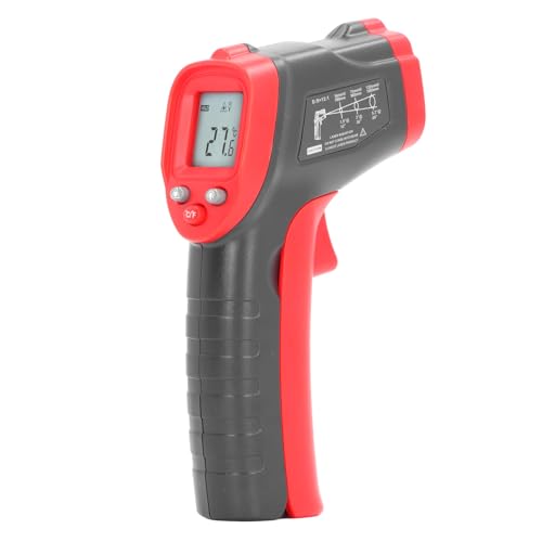 Infrarot-Thermometer Temperatur Pistole, -50℃~550℃ (-58℉~1022℉), Oberflächentemperatur-Lesegerät, Handheld Hitze-Temperatur-Pistole für Kochen, BBQ, Pizza, Backofen, von Luqeeg