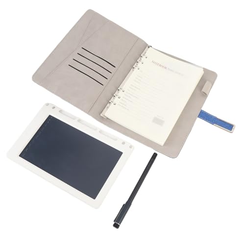 Luqeeg Digital Smart Pen, Smart Notebook und Writing Board Set, Digitales Notebook mit Echtzeitsynchronisierung Zum Digitalisierung, Speichern und Freigeben von Papiernoten (BLUE) von Luqeeg