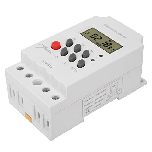 Luqeeg Multifunktionaler Lichttimer, Digitaler Programmierbarer Zeitschalter 220 V AC 1,2 V Multifunktionale Licht zeitschaltuhr, Digitaler Programmierbarer Zeitschalter 220v Ac 1.2v Luqeeg Multifunktionaler Lichttimer, Digitaler Programmierbarer Zeitschalter 220 V AC 1,2 V Multifunktionale Licht zeitschaltuhr, Digitaler Programmierbarer Zeitschalter 220v Ac 1.2v von Luqeeg