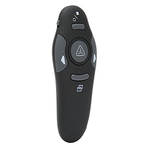 Präsentation Clicker, Ergonomic Handhold 2.4GHz Wireless Moderator Remote mit Drahtlosen Empfänger für Sprachbesprechungsklasse, Lehrerzeiger, Moderator Pen, Vortragsklicker Präsentation Clicker, Ergonomic Handhold 2.4GHz Wireless Moderator Remote mit Drahtlosen Empfänger für Sprachbesprechungsklasse, Lehrerzeiger, Moderator Pen, Vortragsklicker von Luqeeg