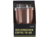 Lurch Double-Walled Stainless Steel Insulated Mug 0.3 L Rose Gold Rose von Lurch