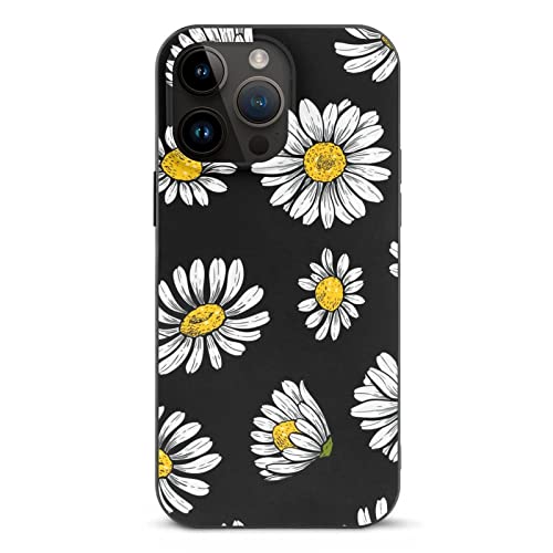 Lurnise Handyhüllen Kamille Blumen Phone Shell Case Telefonabdeckung TPU Phone Case Kompatibel Mit iPhone 14 Pro Max von Lurnise