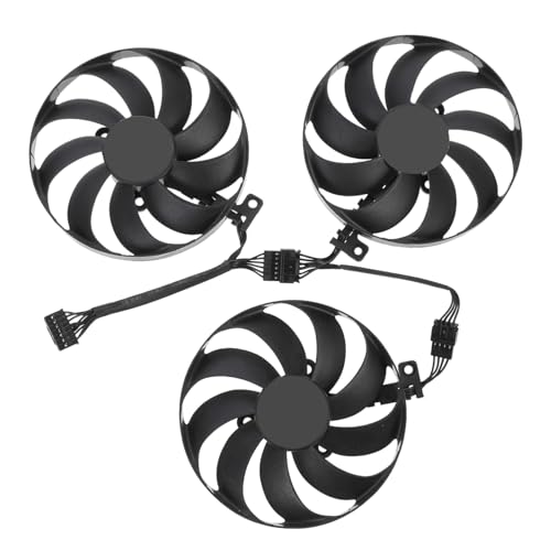Lurrose 1 Satz Grafikkartenlüfter Computer-Fan GPU-Kühler Computer-GPU-Fan elektrischer Lüfter Kühlerlüfter gpu luftkühler Abs Lurrose 1 Satz Grafikkartenlüfter Computer-Fan GPU-Kühler Computer-GPU-Fan elektrischer Lüfter Kühlerlüfter gpu luftkühler Abs von Lurrose