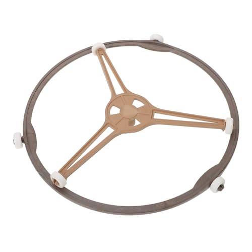 Lurrose 1 Satz Halterung für Mikrowellen-Plattenspieler Mikrowellentablett Mikrowellenplatten Spritzschutz für die Mikrowelle Mikrowellen-Drehtellerhalterung Mikrowellenversorgung Eisen von Lurrose