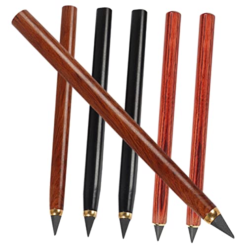 Lurrose 1 Satz Praktische Tintenlose Bleistifte Schreiblern Bleistift Ergonomischer Bleistift Schreibbleistift Farbig Bleistifte Masse Zeichenstift Holzbleistift Ohne Tinte Graphit 6 Stück von Lurrose