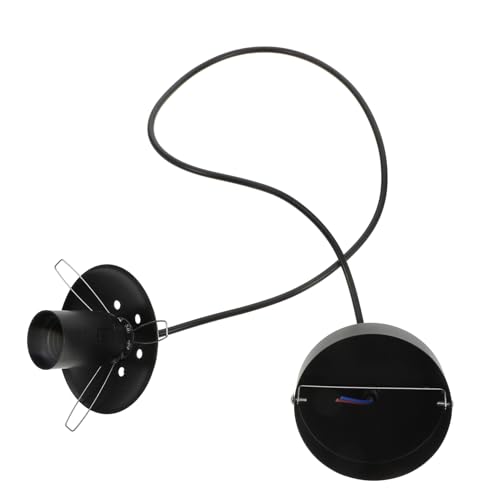 Lurrose 1 Stück Leichtes Kopfhänge -accessoires Sockel Der Lampenfassung Deckenlampenfassung Halterung Für Deckenleuchte Hängende Lampenfassung Schmiedeeisen Black Lurrose 1 Stück Leichtes Kopfhänge -accessoires Sockel Der Lampenfassung Deckenlampenfassung Halterung Für Deckenleuchte Hängende Lampenfassung Schmiedeeisen Black von Lurrose