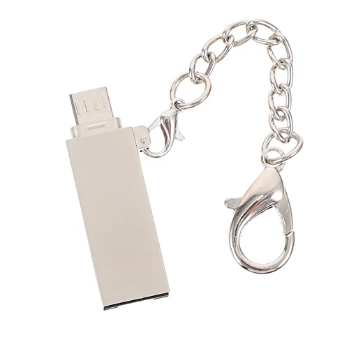 Lurrose 1 Stück Speicherleser Kartenleser Micro USB Lesegerät Telefonkartenadapter Leseadapter USB Kartenadapter Datenkonverter Kartenadapter Für Speicheradapter Silber Lurrose 1 Stück Speicherleser Kartenleser Micro USB Lesegerät Telefonkartenadapter Leseadapter USB Kartenadapter Datenkonverter Kartenadapter Für Speicheradapter Silber von Lurrose