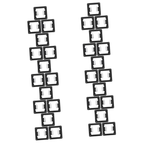 Lurrose 10 Sätze Motherboard-halteklammer Cpu-lüfterständer Lüfterhalter Für Kühlkörper Cpu-fangemeinde Sockelhalteklammer Kühlkörperzubehör Schwarz Abs 3 Stücke * 10 Lurrose 10 Sätze Motherboard-halteklammer Cpu-lüfterständer Lüfterhalter Für Kühlkörper Cpu-fangemeinde Sockelhalteklammer Kühlkörperzubehör Schwarz Abs 3 Stücke * 10 von Lurrose