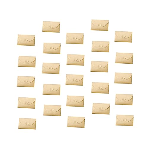 Lurrose 100Stücke Kraftpapier Umschläge mit Herzverschluss für Postkarten und Visitenkarten DIY Kartenhalter aus Robustem für Lurrose 100Stücke Kraftpapier Umschläge mit Herzverschluss für Postkarten und Visitenkarten DIY Kartenhalter aus Robustem für von Lurrose