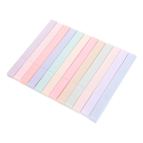 Lurrose 12 Teiliger Textmarker Textmarker Zum Zeichnen Neuartiger Stift Tagebuchstifte Marker Für Notizen Niedliche Schreibwarenmarker Markierungsstift Für Apothekentechniker von Lurrose