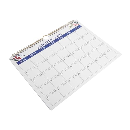 Lurrose 18 Kalender zum Aufhängen an der Wand Monatlicher Wandkalender Dekorativer Wandkalender Wandkalender-Organizer Wandplaner Spiralwandkalender Hängeplaner Papier Lurrose 18 Kalender zum Aufhängen an der Wand Monatlicher Wandkalender Dekorativer Wandkalender Wandkalender-Organizer Wandplaner Spiralwandkalender Hängeplaner Papier von Lurrose