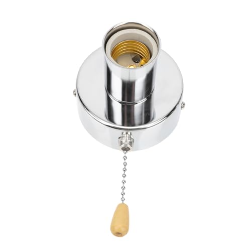 Lurrose 1Satz Lampenfassung Mit Zugkette Kettenlampe Wandleuchte Lampenhalter Hochwertiges Lampenzubehör Einfach Zu Installieren Für Zuhause Bar Lurrose 1Satz Lampenfassung Mit Zugkette Kettenlampe Wandleuchte Lampenhalter Hochwertiges Lampenzubehör Einfach Zu Installieren Für Zuhause Bar von Lurrose