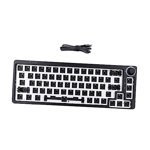 Lurrose 1Satz Mechanisches Tastatur DIY Kit Kabelgebundenes RGB Tastaturgehäuse mit Hot Swap Funktion Anpassung für PC Gaming Zubehör Ergonomisches Design Lurrose 1Satz Mechanisches Tastatur DIY Kit Kabelgebundenes RGB Tastaturgehäuse mit Hot Swap Funktion Anpassung für PC Gaming Zubehör Ergonomisches Design von Lurrose