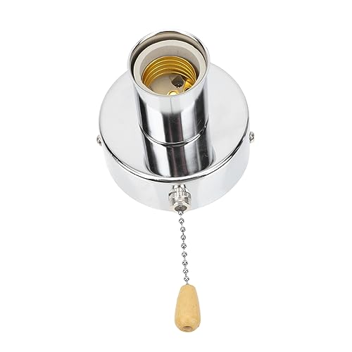 Lurrose 1Satz Wandleuchte Lampenfassung mit Zugkettenschalter Finish Kette für Decken und Wandlampen Retro Lampenhalter für Dekoration Lurrose 1Satz Wandleuchte Lampenfassung mit Zugkettenschalter Finish Kette für Decken und Wandlampen Retro Lampenhalter für Dekoration von Lurrose