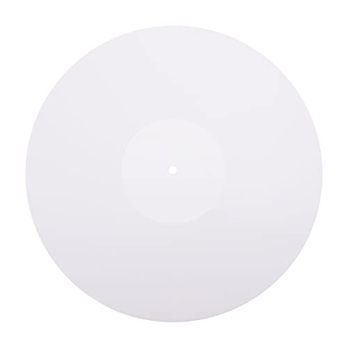 Lurrose 1Stück Acryl Zubehör Vinyl Record Schutzmatte Antistatische Schallplattenmatte Weiß für Schallplatten Verbessert Audioqualität Neutralisierung Lurrose 1Stück Acryl Zubehör Vinyl Record Schutzmatte Antistatische Schallplattenmatte Weiß für Schallplatten Verbessert Audioqualität Neutralisierung von Lurrose