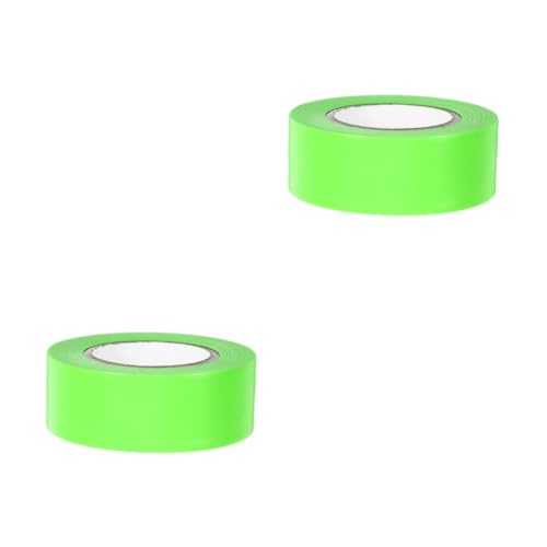 Lurrose 2 Rollen Fluoreszierende Markierungsbandstreifen Grünes Abdeckband Breites Grünes Klebeband Warnband Für Gefahrenbäume Klebriges Gelbes Bodenmarkierungsband Fluoreszierendes Lurrose 2 Rollen Fluoreszierende Markierungsbandstreifen Grünes Abdeckband Breites Grünes Klebeband Warnband Für Gefahrenbäume Klebriges Gelbes Bodenmarkierungsband Fluoreszierendes von Lurrose