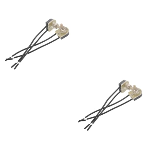 Lurrose 2 Sätze Drehschalter Lichtschalter Tischknopfschalter Lampenschaltertaste Schreibtischlampen-knopfschalter Lichtknopfschalter Obergehäuse Aus Kunststoff 2 Stücke * 2 Lurrose 2 Sätze Drehschalter Lichtschalter Tischknopfschalter Lampenschaltertaste Schreibtischlampen-knopfschalter Lichtknopfschalter Obergehäuse Aus Kunststoff 2 Stücke * 2 von Lurrose