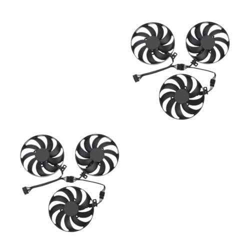Lurrose 2 Sätze Grafikkartenlüfter GPU-Kühler GPU-Fan Kühlerlüfter Computer-Fan elektrischer Lüfter gpu luftkühler Abs Lurrose 2 Sätze Grafikkartenlüfter GPU-Kühler GPU-Fan Kühlerlüfter Computer-Fan elektrischer Lüfter gpu luftkühler Abs von Lurrose