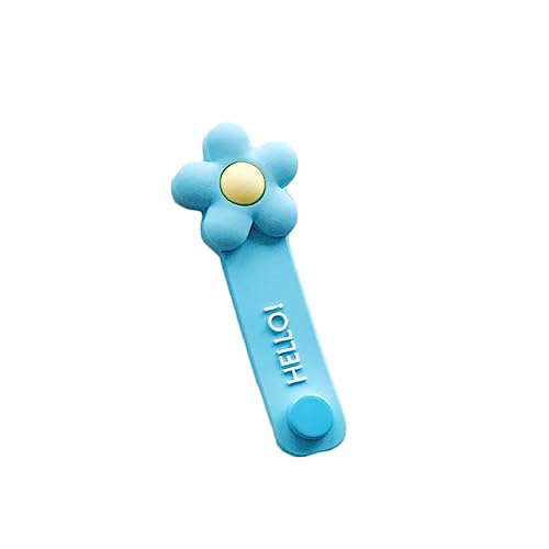 Lurrose 2 Stück Blumen Kabel Organizer Praktischer Kabelhalter für Ohrhörer USB Kabel aus Langlebigem für Home Office zur Vermeidung von Blau Lurrose 2 Stück Blumen Kabel Organizer Praktischer Kabelhalter für Ohrhörer USB Kabel aus Langlebigem für Home Office zur Vermeidung von Blau von Lurrose