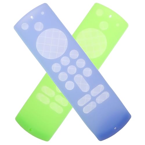 Lurrose 2 Stück Fernbedienung gehäuse -Fernbedienungsabdeckung Firestick Remote Cover Kieselgel Lurrose 2 Stück Fernbedienung gehäuse -Fernbedienungsabdeckung Firestick Remote Cover Kieselgel von Lurrose