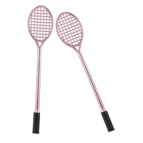 Lurrose 2 Stück Schläger Gel Stifte Schilderstifte Sportstifte Tennis Partygeschenke Nadelspitzenstifte Badminton Schläger Stifte Rollerball Stifte Streichstifte Kreative Gel von Lurrose