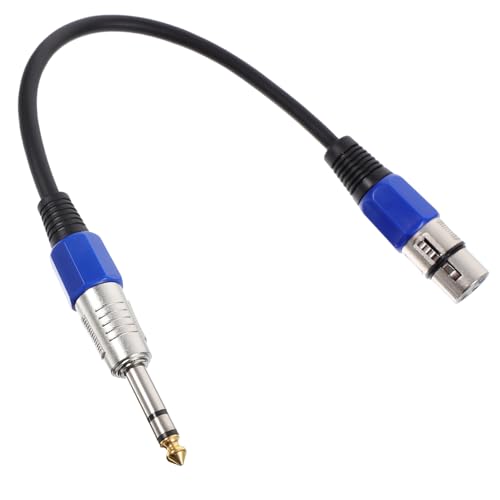 Lurrose 2 Stück Xlr Adapterkabel Audio für Mikrofon Mischpulte Patchkabel für Stabile Audioübertragung Kompatibel mit Verschiedenen Audiogeräten Lurrose 2 Stück Xlr Adapterkabel Audio für Mikrofon Mischpulte Patchkabel für Stabile Audioübertragung Kompatibel mit Verschiedenen Audiogeräten von Lurrose