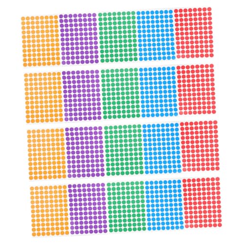 Lurrose Sticker 20 Blatt Farbige Selbstklebende Papierkreise Mit Farbaufkleber Farbige Kreisaufkleber Punktaufkleber Punktaufkleber Für Kinder Selbstklebende Lurrose Sticker 20 Blatt Farbige Selbstklebende Papierkreise Mit Farbaufkleber Farbige Kreisaufkleber Punktaufkleber Punktaufkleber Für Kinder Selbstklebende von Lurrose
