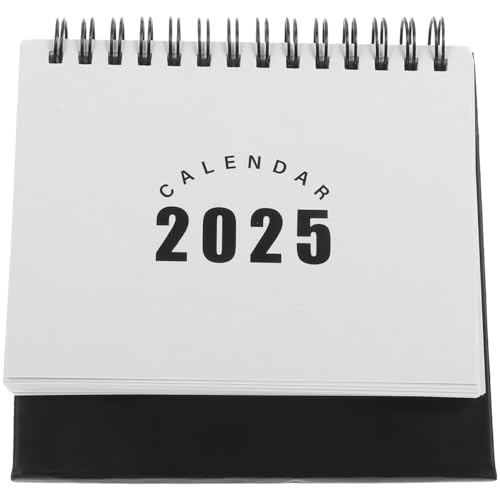 Lurrose 2025 Schreibtischkalender Mini-Tischkalender Tischkalender für das neue Jahr Tischkalender stehend Bürokalender Schwarzer Kalender Mini-Kalender Business-Planer-Kalender Papier Lurrose 2025 Schreibtischkalender Mini-Tischkalender Tischkalender für das neue Jahr Tischkalender stehend Bürokalender Schwarzer Kalender Mini-Kalender Business-Planer-Kalender Papier von Lurrose
