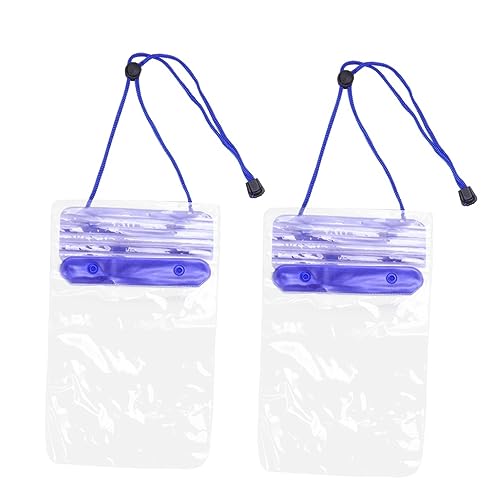 Lurrose 2Stücke Große wasserdichte Handytasche für Smartphones Transparent Universelle Schutzhülle für Strand Schwimmen Kajakfahren Wasseraktivitäten Lurrose 2Stücke Große wasserdichte Handytasche für Smartphones Transparent Universelle Schutzhülle für Strand Schwimmen Kajakfahren Wasseraktivitäten von Lurrose