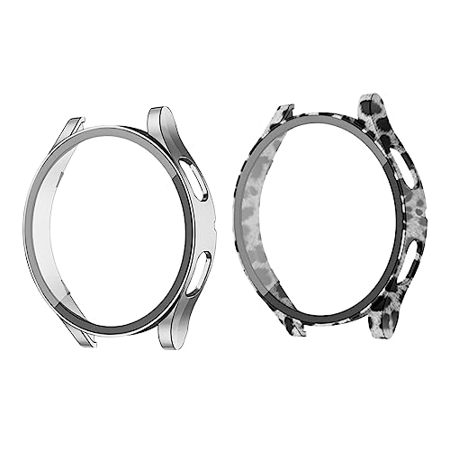 Lurrose 2Stücke Schutzgehäuse Für Watch Full Protection Mit Temperaturschutzfolie Elegantes Design Kratzfest Langlebig Schutz Für Ihre Smartwatch von Lurrose