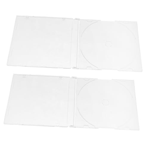 Lurrose 2Stücke Transparente DVD Hüllen aus CD Aufbewahrung für Einfache Identifikation Optimalen Schutz Leicht Kompakt für Zuhause Reisen Lurrose 2Stücke Transparente DVD Hüllen aus CD Aufbewahrung für Einfache Identifikation Optimalen Schutz Leicht Kompakt für Zuhause Reisen von Lurrose