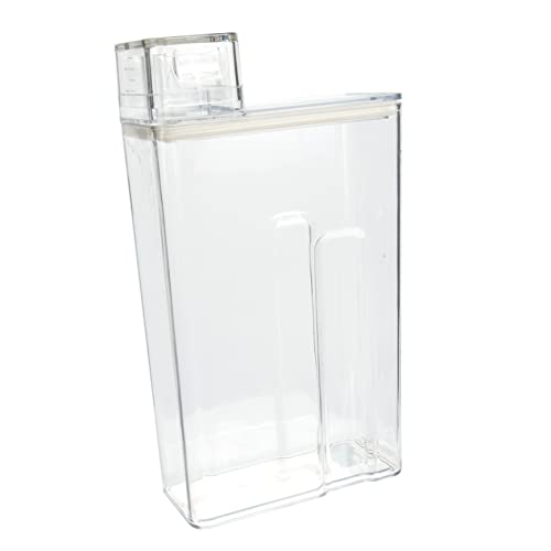 Lurrose 2st Aufbewahrungsbox Für Waschmittel Lotionen Nachfüllbar Waschmittelflasche Transparente Unterflasche Spender Für Wäscheflaschen Lebensmittel Das Haustier Reisen Getränkehalter von Lurrose