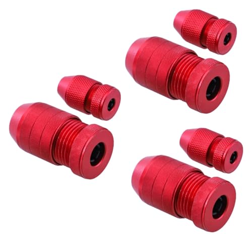 Lurrose 3 Sätze Bohrstopper Einstellbar Stufenbohrer Holzbearbeitung Anschlagkragen Für Bohrer Bohrtiefenanschlagkragen Bohrerstopper Aluminiumlegierung Rot 2 Stück * 3 Lurrose 3 Sätze Bohrstopper Einstellbar Stufenbohrer Holzbearbeitung Anschlagkragen Für Bohrer Bohrtiefenanschlagkragen Bohrerstopper Aluminiumlegierung Rot 2 Stück * 3 von Lurrose
