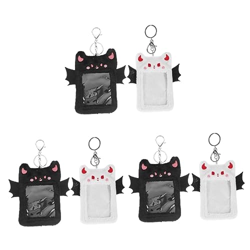 Lurrose 3 Sätze Teufel Plüsch Kartenhalter Ac Toys Schlüsselbänder Für Halsketten Tierbildhalter Ausweishalter Schlüsselband Mit Kartenhalter Anhänger Einziehbarer 2 Stück * 3 von Lurrose