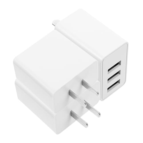 Lurrose 3Stücke USB Ladegerät mit Anschlüssen Universeller Ladeblock für Smartphones Tablets Kompakt Schnellladefähig für Gleichzeitiges Laden Mehrerer Geräte Lurrose 3Stücke USB Ladegerät mit Anschlüssen Universeller Ladeblock für Smartphones Tablets Kompakt Schnellladefähig für Gleichzeitiges Laden Mehrerer Geräte von Lurrose